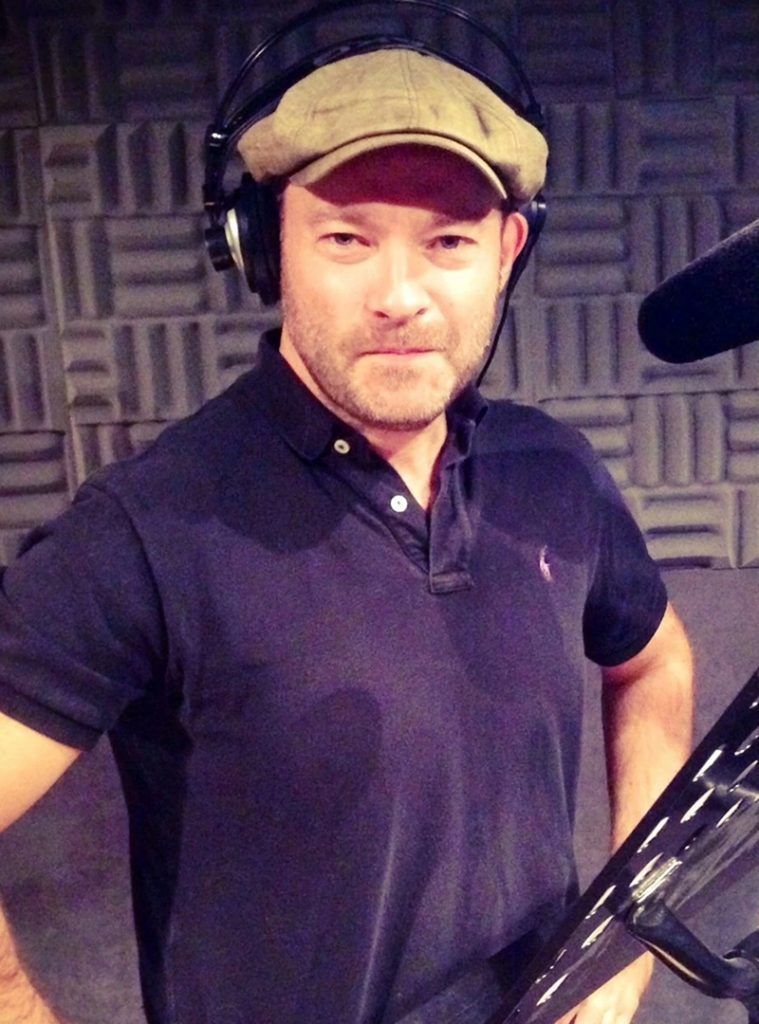 Voice actor Rupert Degas