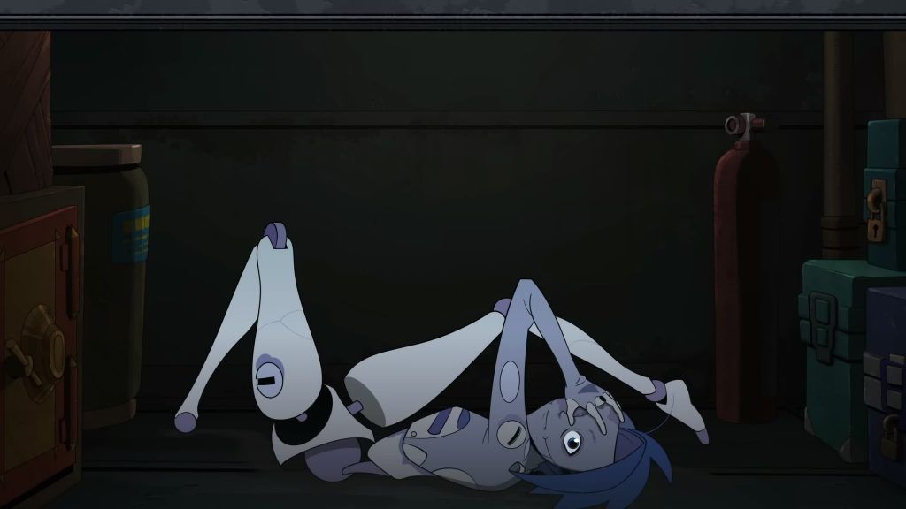Android girl in Knights of Guinevere
