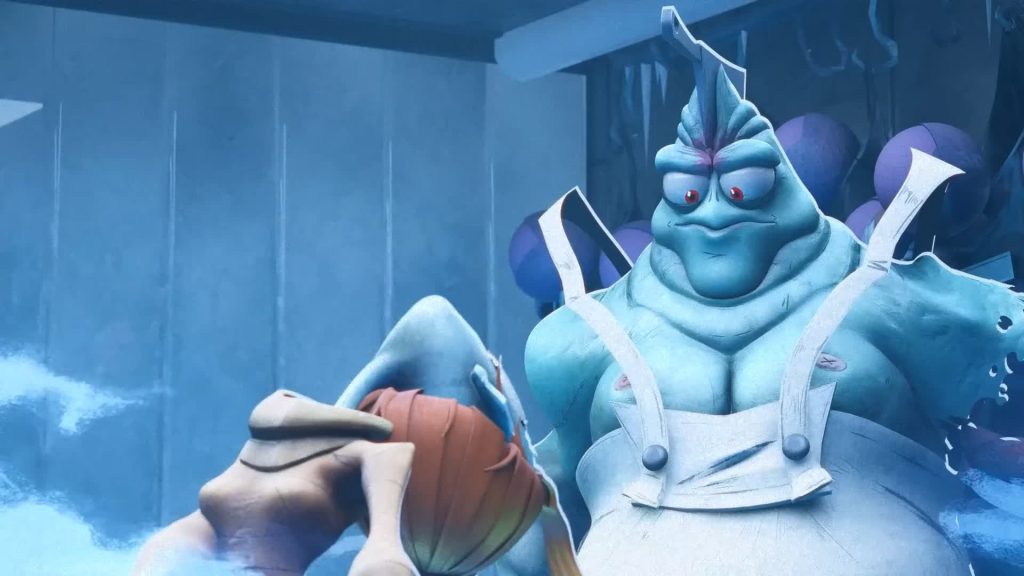 Ken the Butcher stands in the freezer as Melancholy Hill collapses in front of him — The Gaslight District